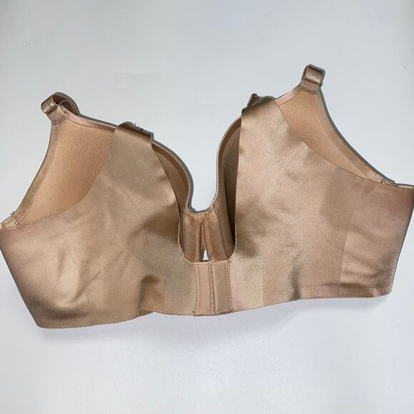 Soma Tan Beige Vanishing Back Full Coverage Bra Women's Size 38D - Picture 4 of 7
